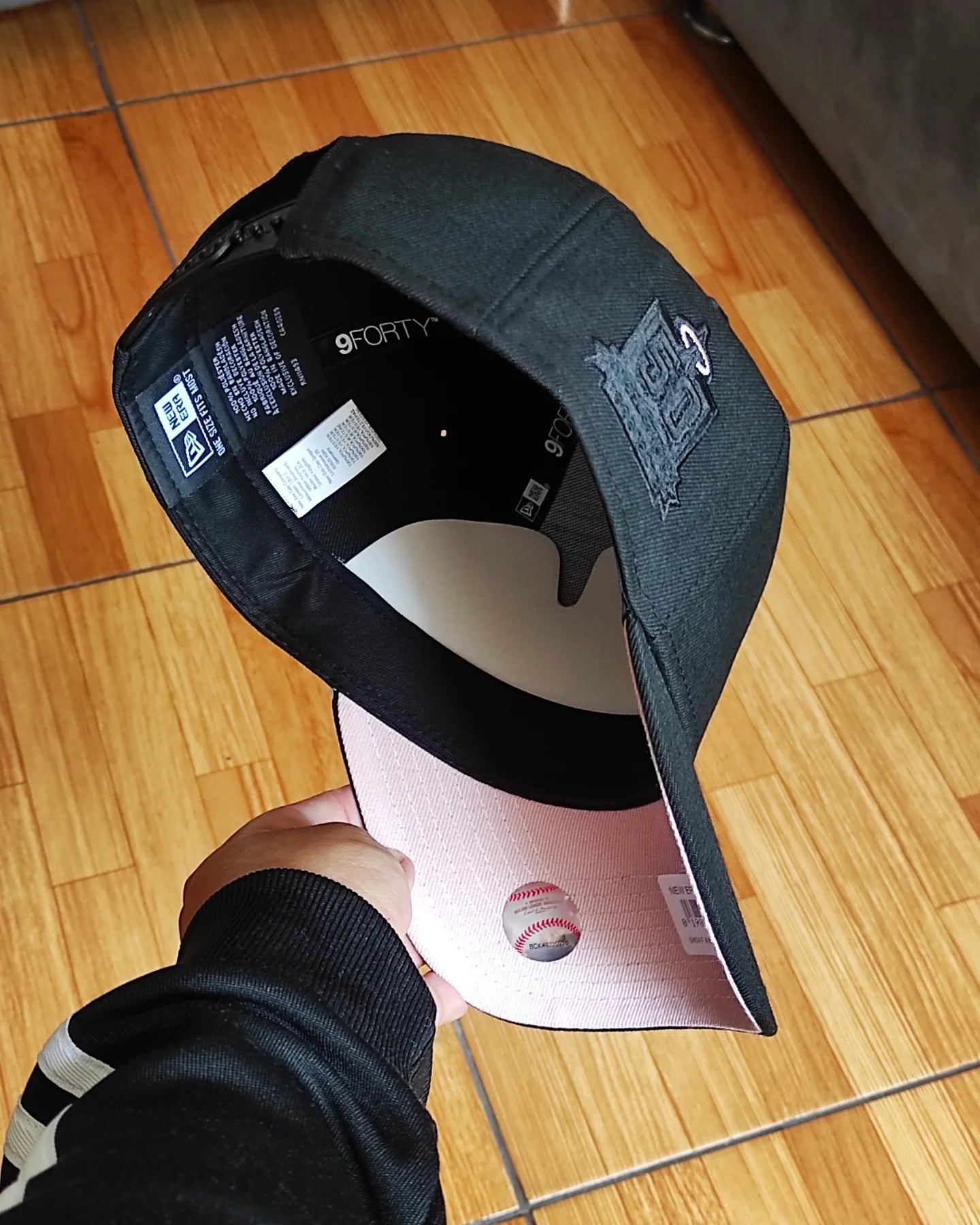 New Era Anaheim Angels black/pink 9 FORTY A-FRAME
