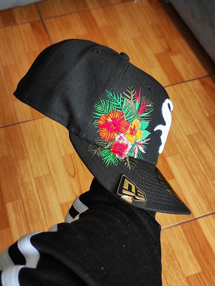59FIFTY Chicago White Sox floral Black New Era