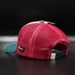 CAPSLAB peanuts Snoopy white red green trucker snapback hat