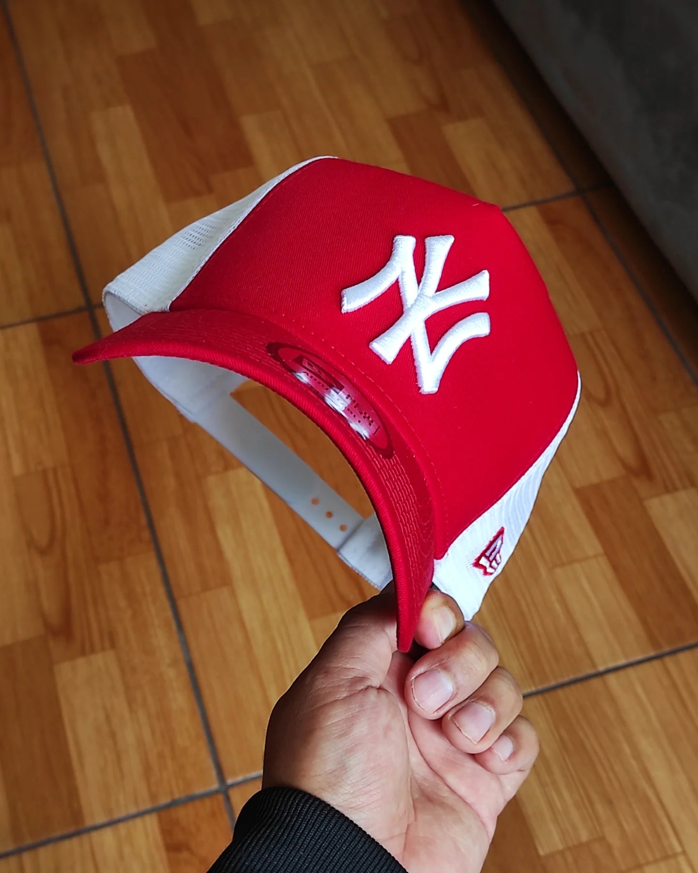 New Era Los New York Yankees Red white Trucker a-frame