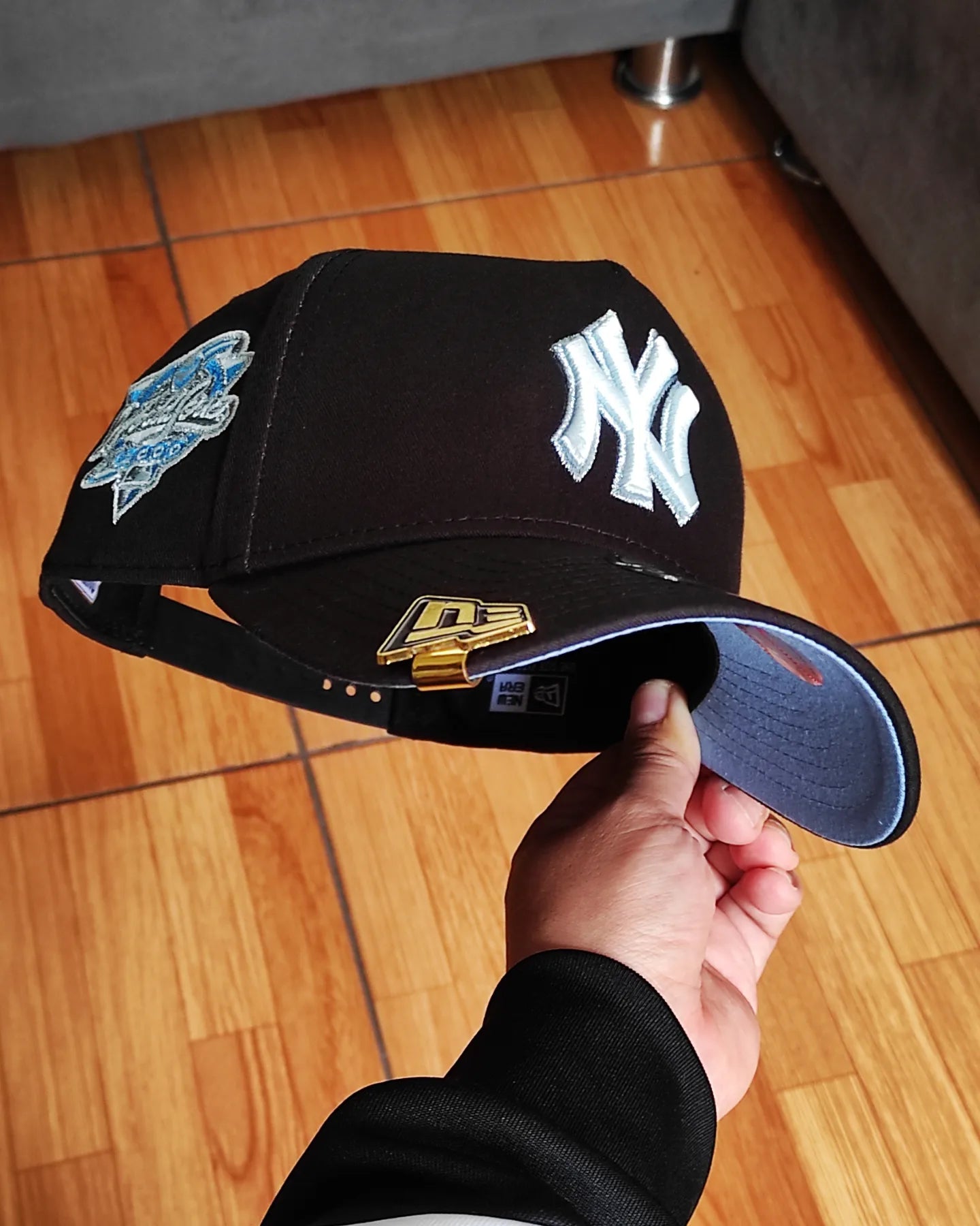 New Era New York yankees world series 2000 black /sky blue 9FORTY A-FRAME