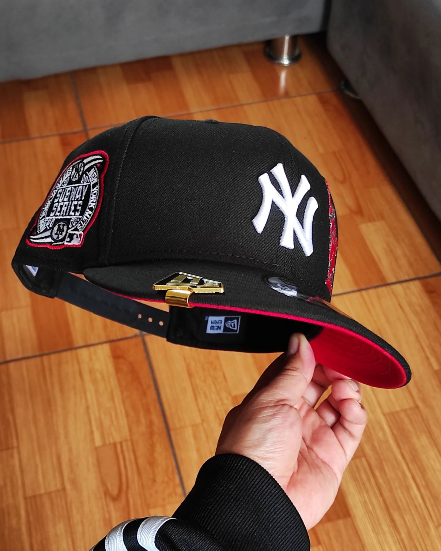 New Era New York Yankees Subway Series colección liberty 🗽 black red 9 FIFTY Snapback