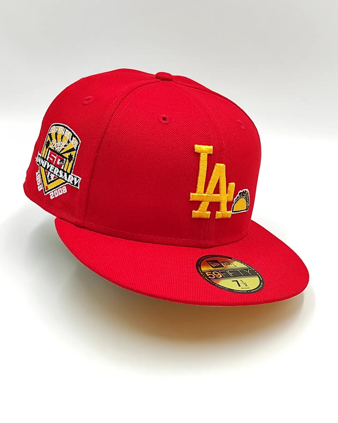 New Era Casquette 59Fifty Los Angeles Dodgers - Taille 7 1/2 LA - Couleur Noire - Neuf Baseball Cap
