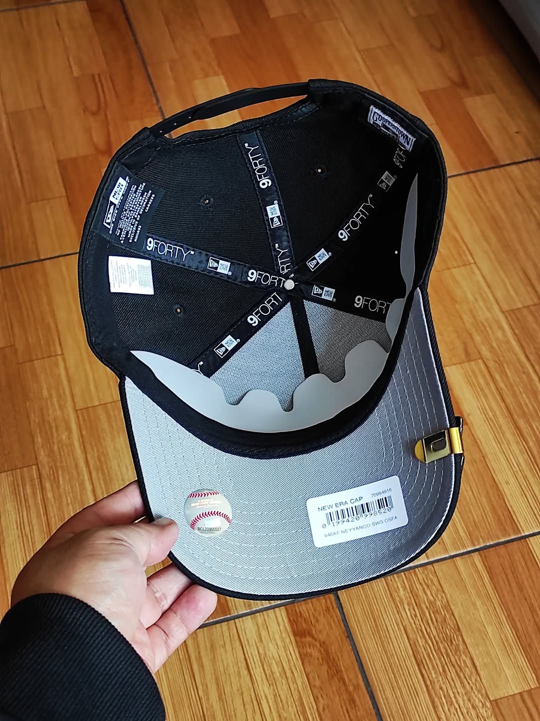 New Era New York Yankees Subway Series 2000 Black Prime Edition 9Forty A Frame Snapback glow 🔦 brilla en la oscuridad