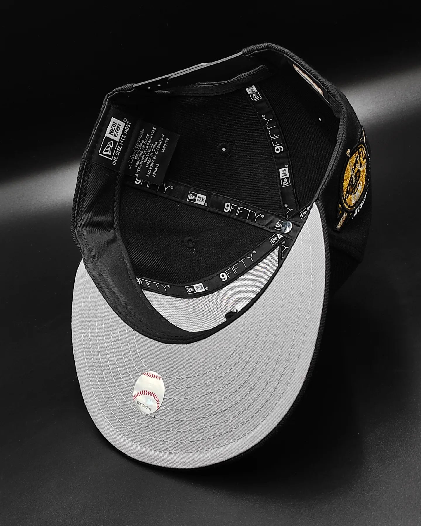 New Era New York Yankees 100th aniversario series colección Liberty 🗽 9 FIFTY Snapback - negro