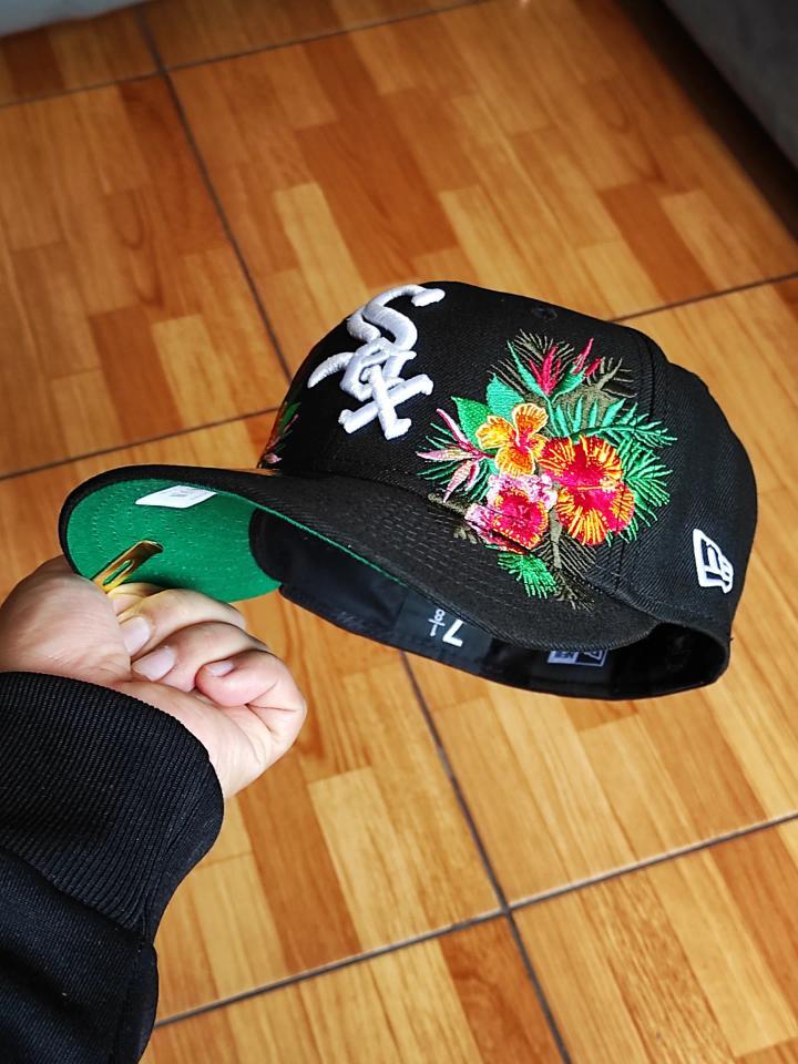 59FIFTY Chicago White Sox floral Black New Era