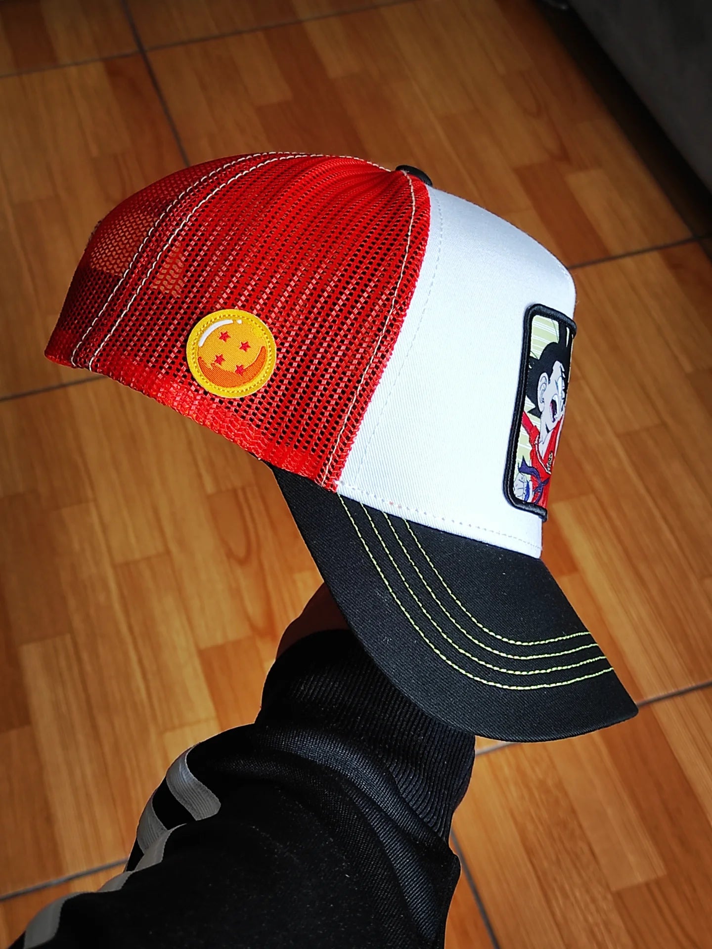 Capslab Dragon Ball Goku Trucker Snapback Hat