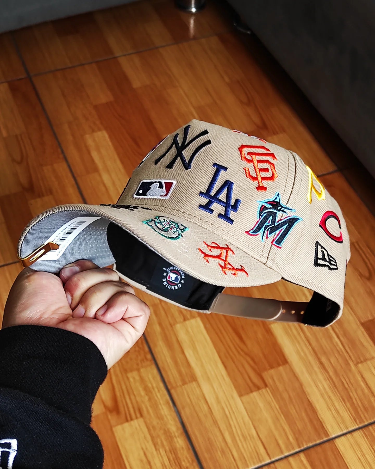 New Era MLB 'All Over' 9FORTY A-Frame Snapback