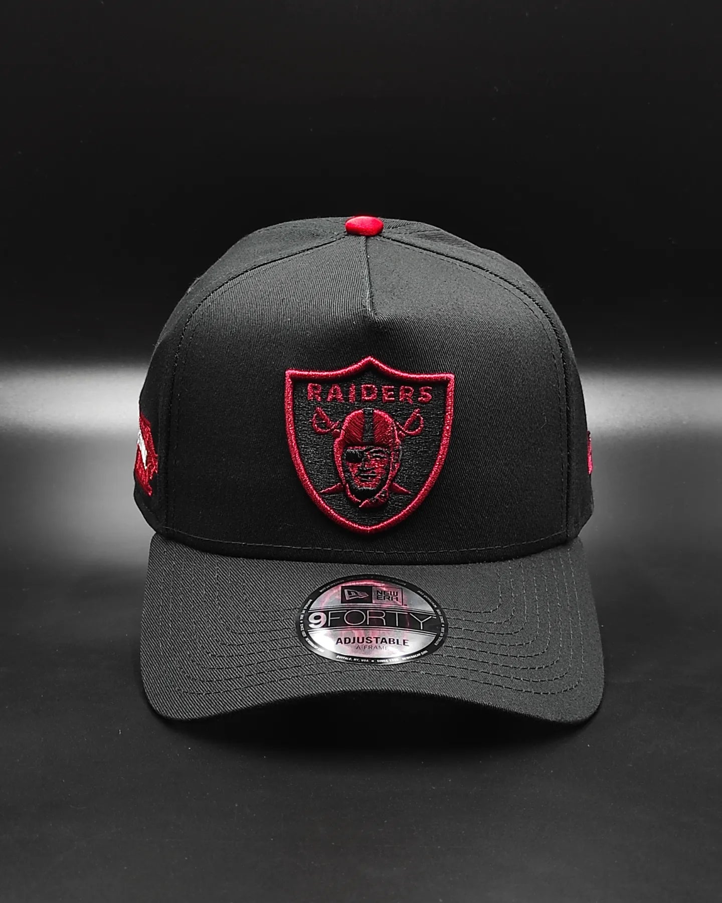 New Era Oakland Raiders 'Negro & Scarlet' 9FORTY A-Frame Snapback