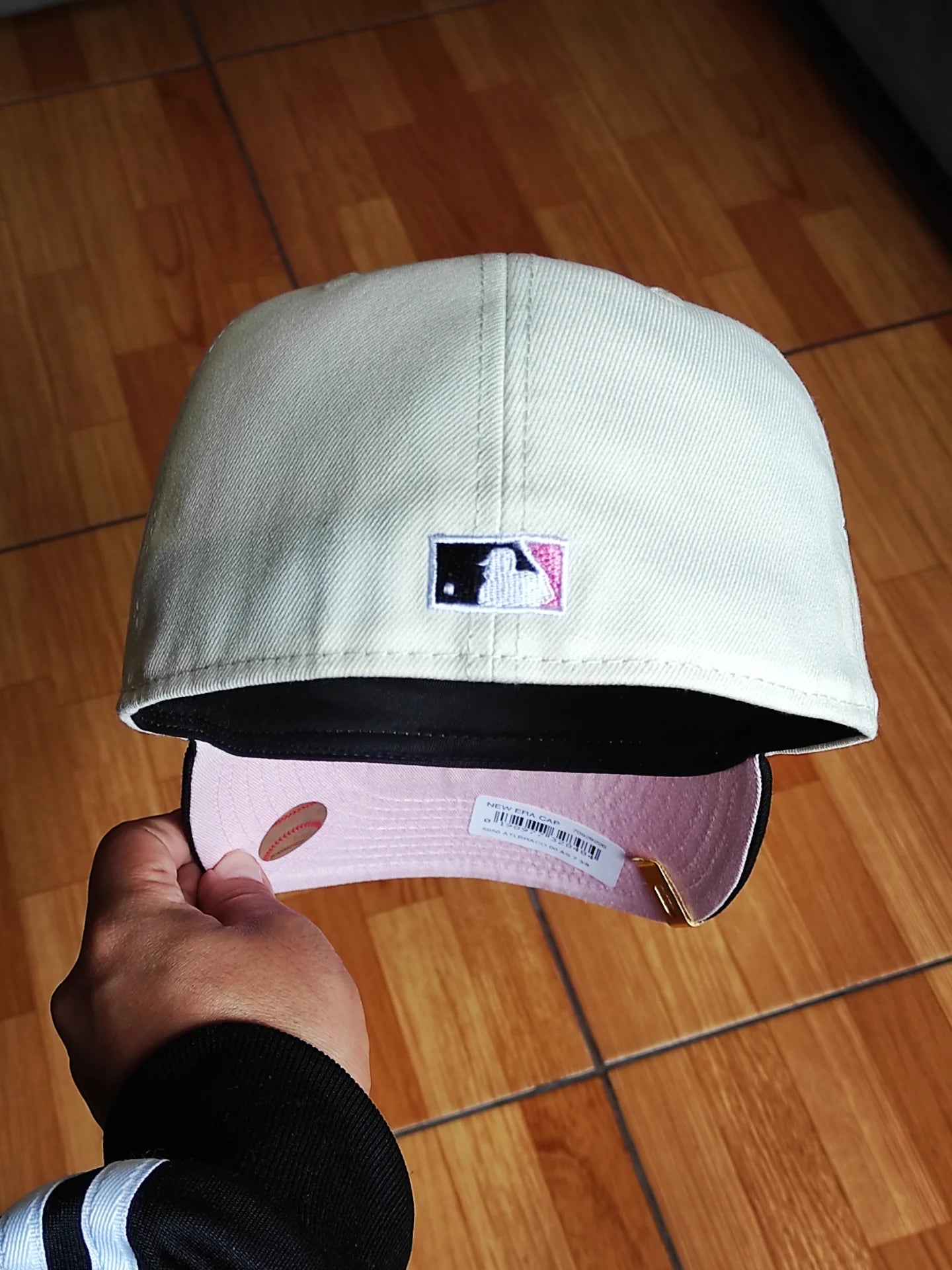 New Era Atlanta braves Rose all Star game Chrome Black / pink edition 59fifty fitted