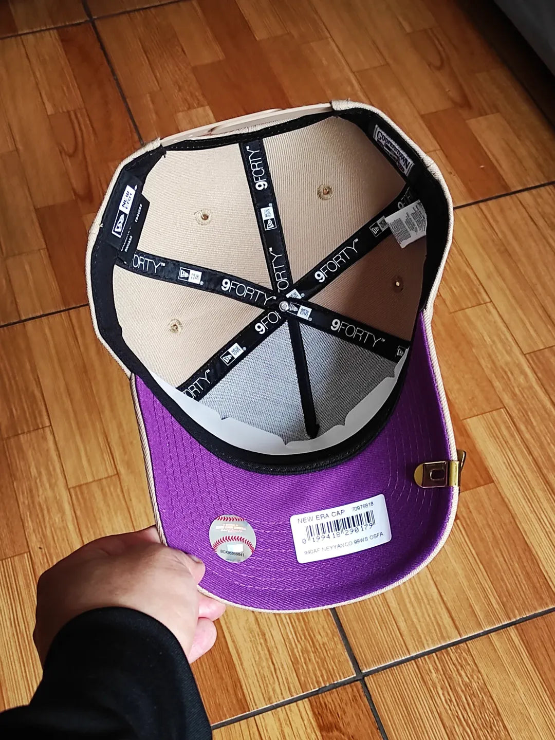 New Era New York Yankees World Series 1999 grape 🍇 9FORTY A-FRAME.