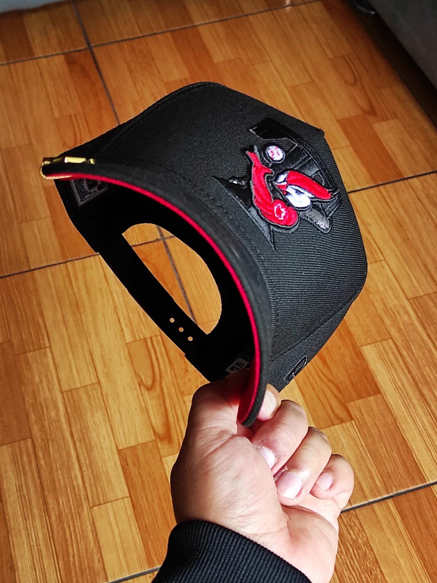 New Era Toronto Blue Jays All Star 1991 Black Out Red Edition 9Forty A Frame Snapback