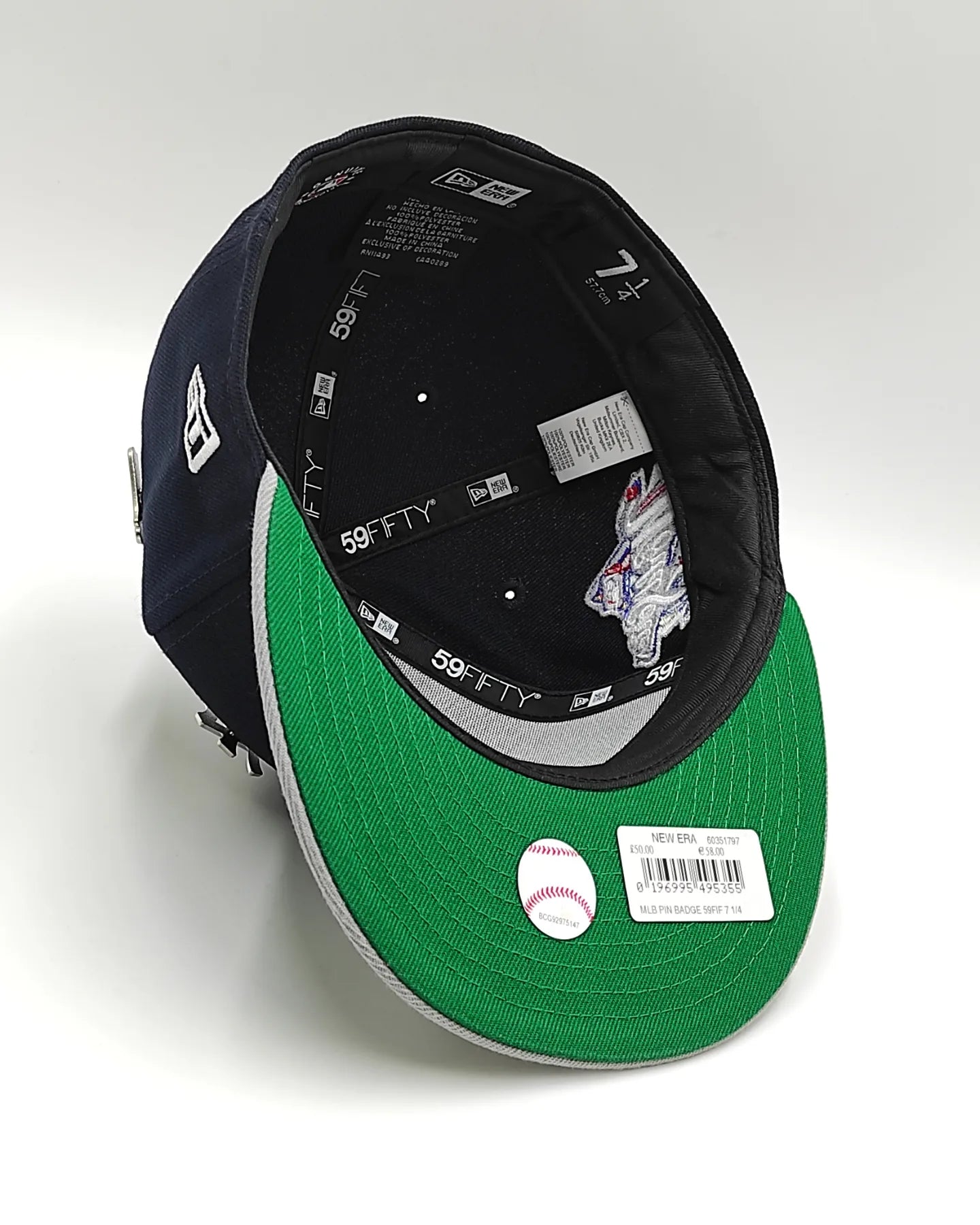 New Era New York Yankees MLB pin badge 59fifty fitted