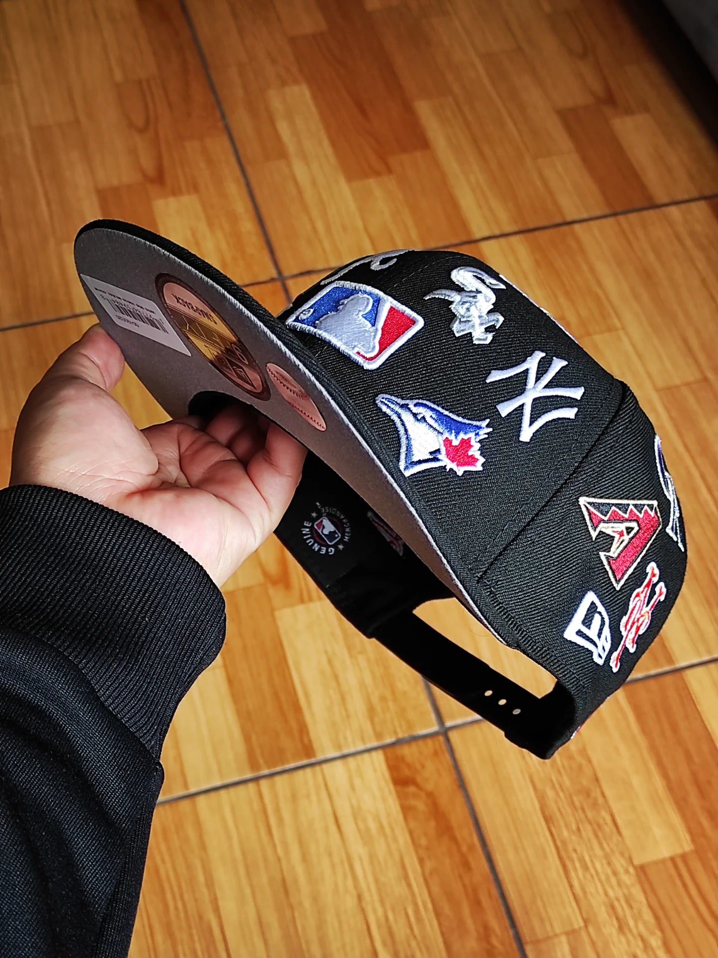 New Era All over MLB black 9fifty SNAPBACK