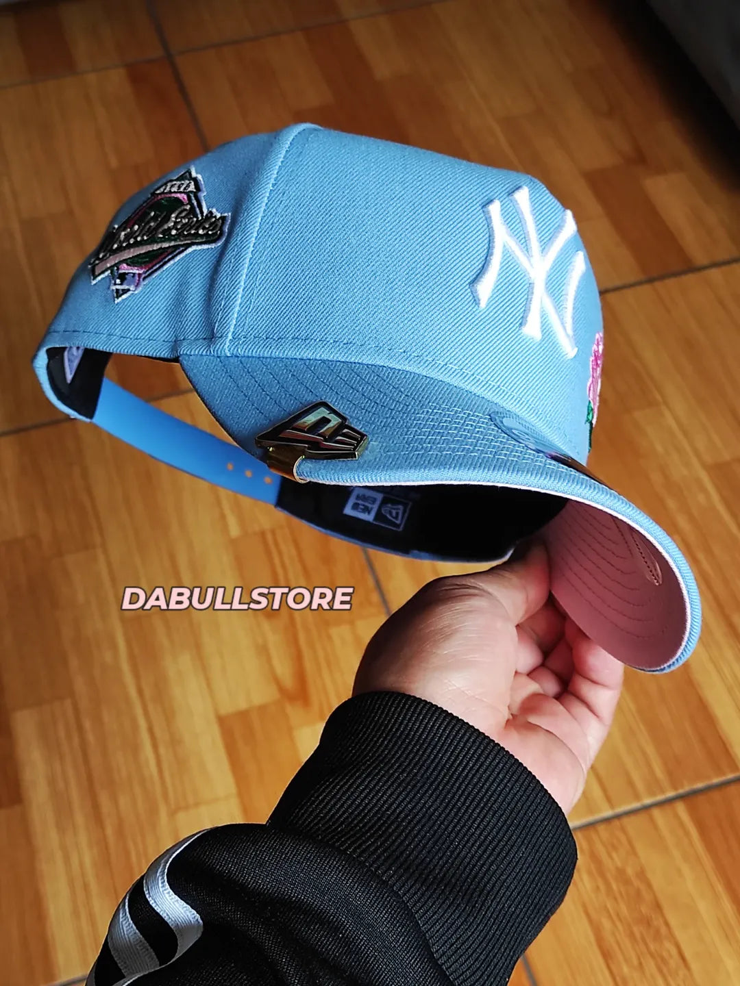 New Era New York Yankees World Series 1996 SKY blue rose 9forty A-FRAME