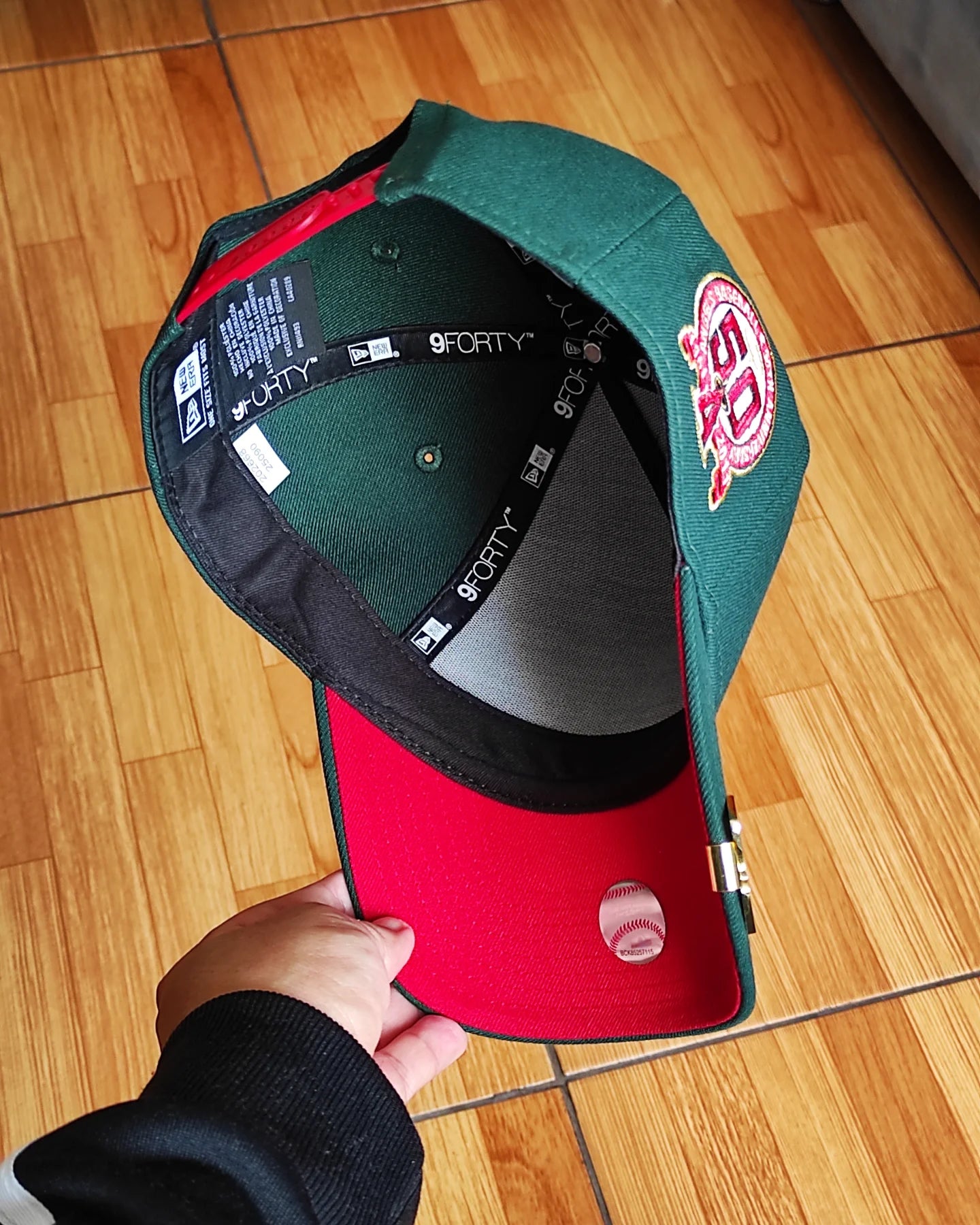 New Era Anaheim Angels 50th aniversario dark green 9FORTY A-FRAME SNAPBACK