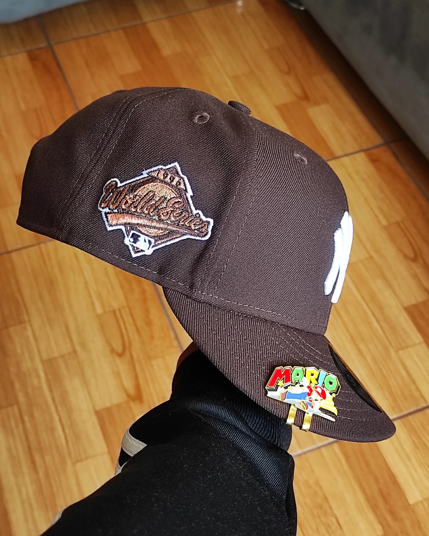 New Era New York Yankees world series Brown 9 FIFTY SNAPBACK