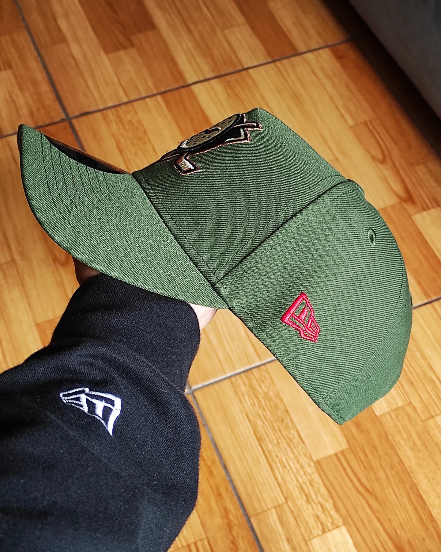 New Era Anaheim Ducks 30th Anniversary Horror Pack🔪 Green Edition 9Forty A Frame Snapback Hat