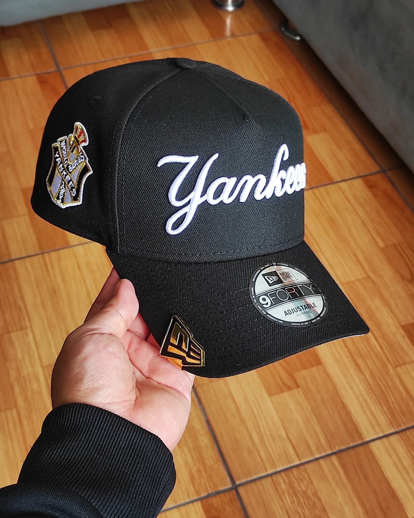 New Era New York Yankees World Series 1951 Black Prime Edition 9Forty A Frame Snapback