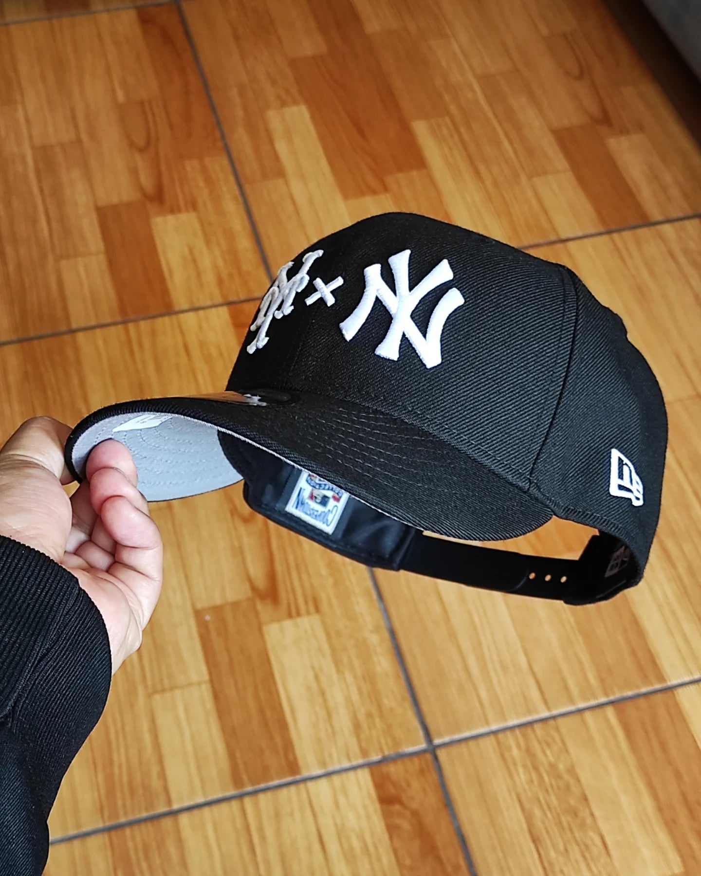 New Era New York Yankees vs Mets black 9 FIFTY SNAPBACK