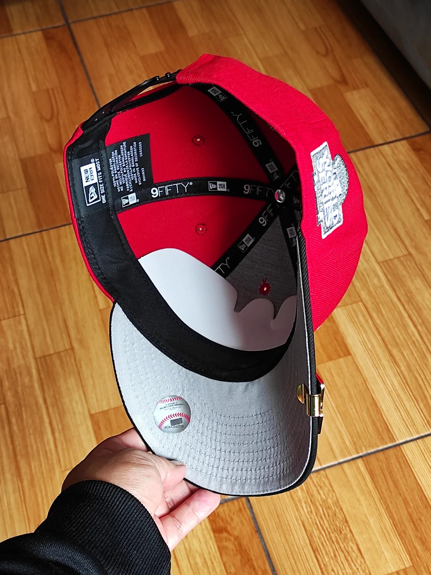 New Era Los Angeles Dodgers palm 🌴two Tone red black 9FIFTY snapback