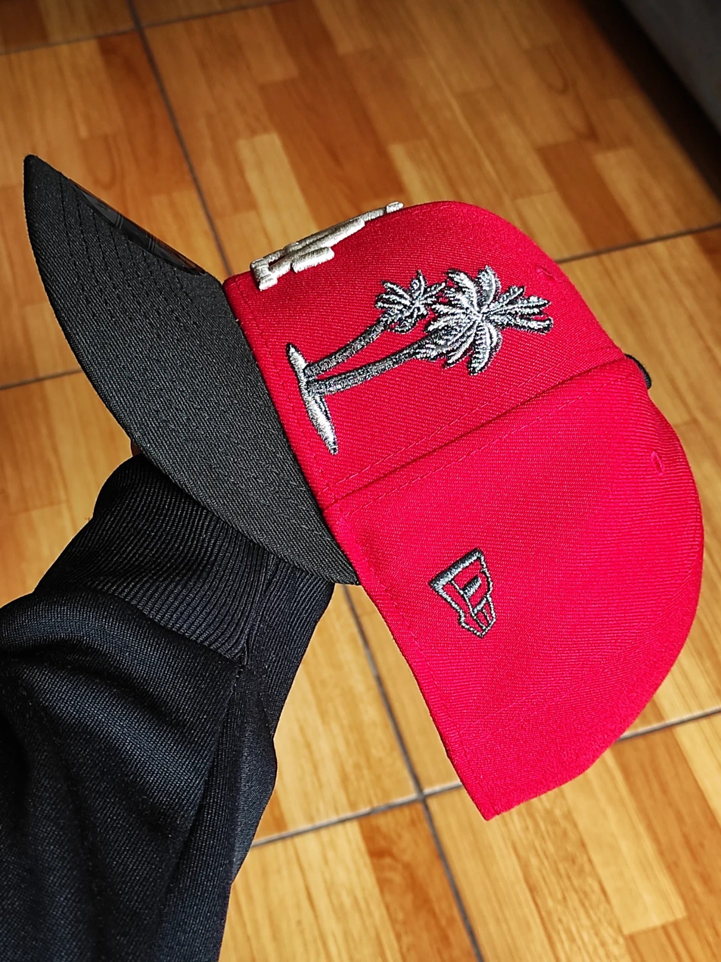 New Era Los Angeles Dodgers palm 🌴two Tone red black 9FIFTY snapback