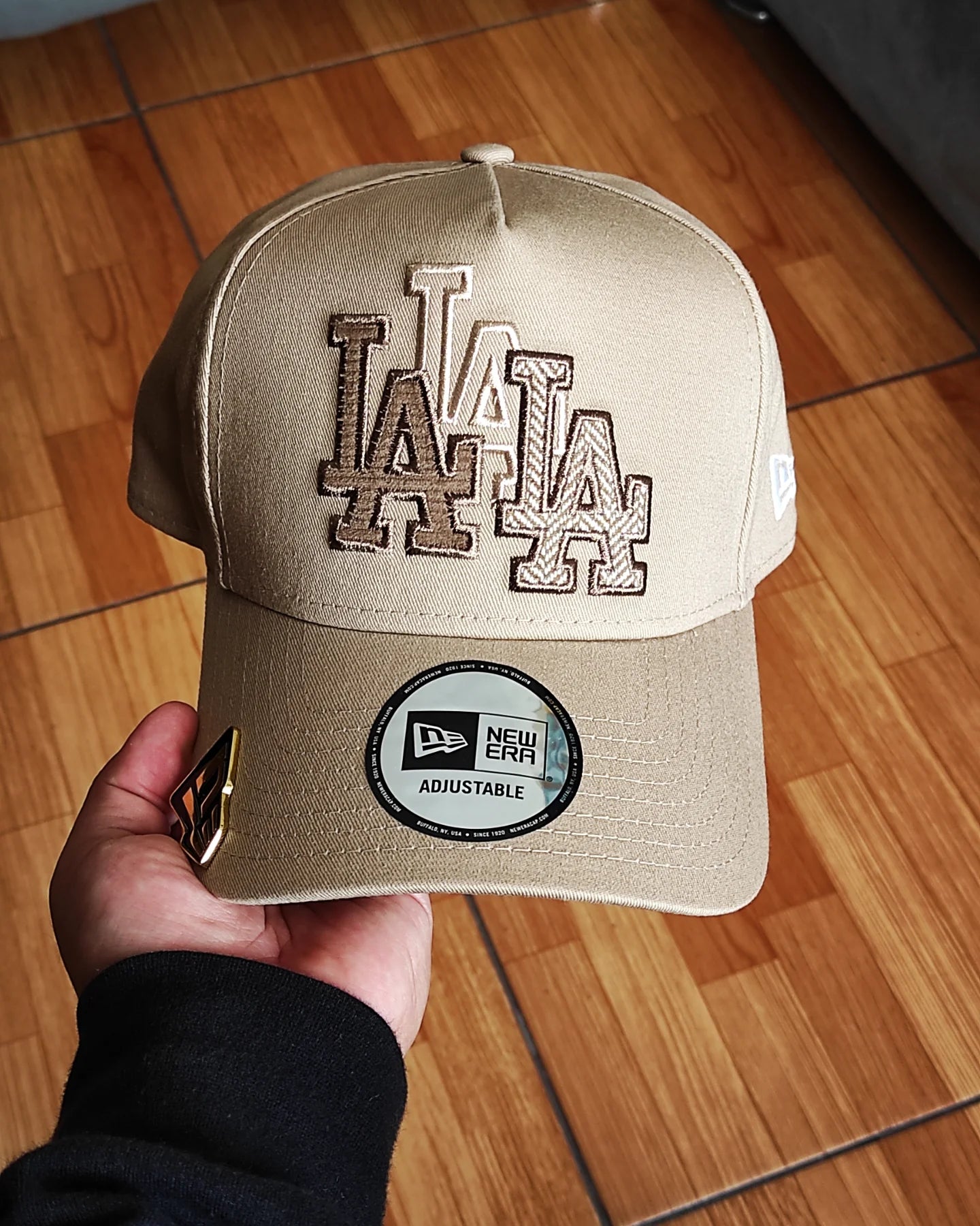New Era Los Angeles Dodgers cord & tweed Ajustable A-FRAME snapback