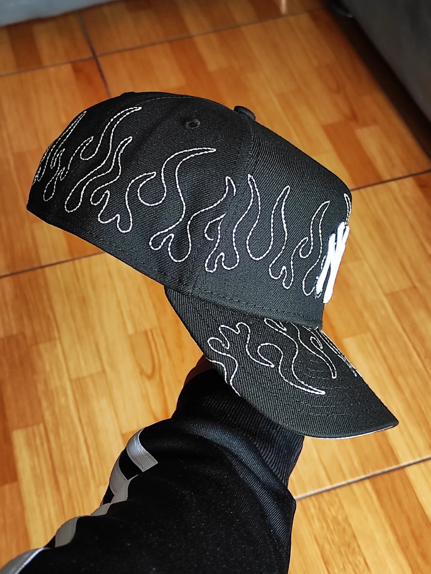 New Era New York Yankees flame black 9 FORTY A-FRAME