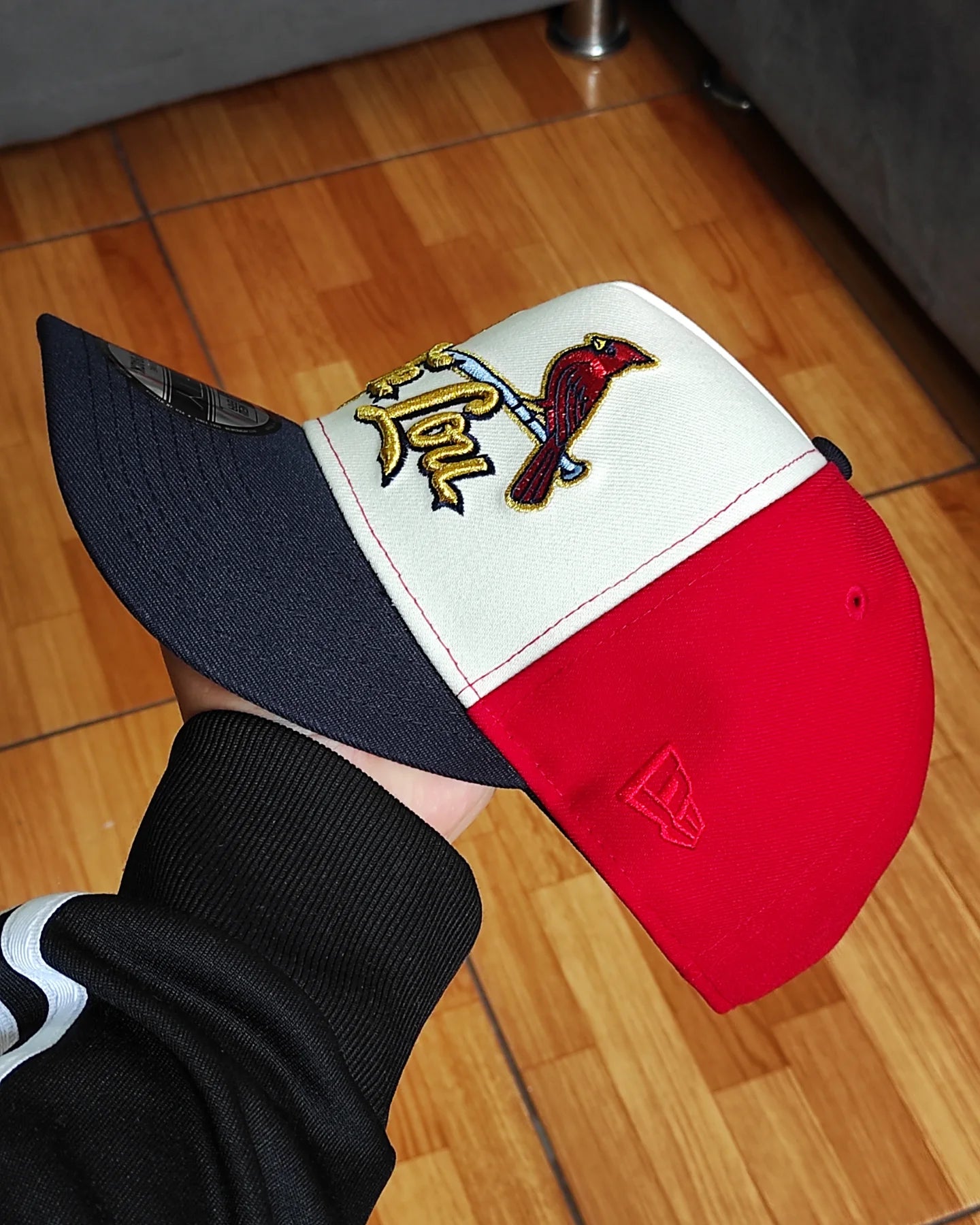 Red St. Louis Cardinals Navy 1982 World Series ñ New Era 9Fifty A-Frame Snapback