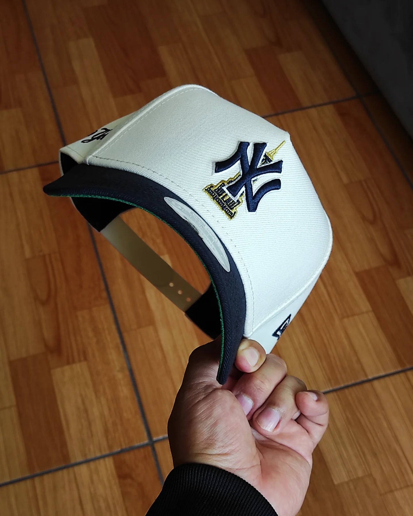New Era New York Yankees State two Tone Chrome Navy 9 FORTY A-FRAME