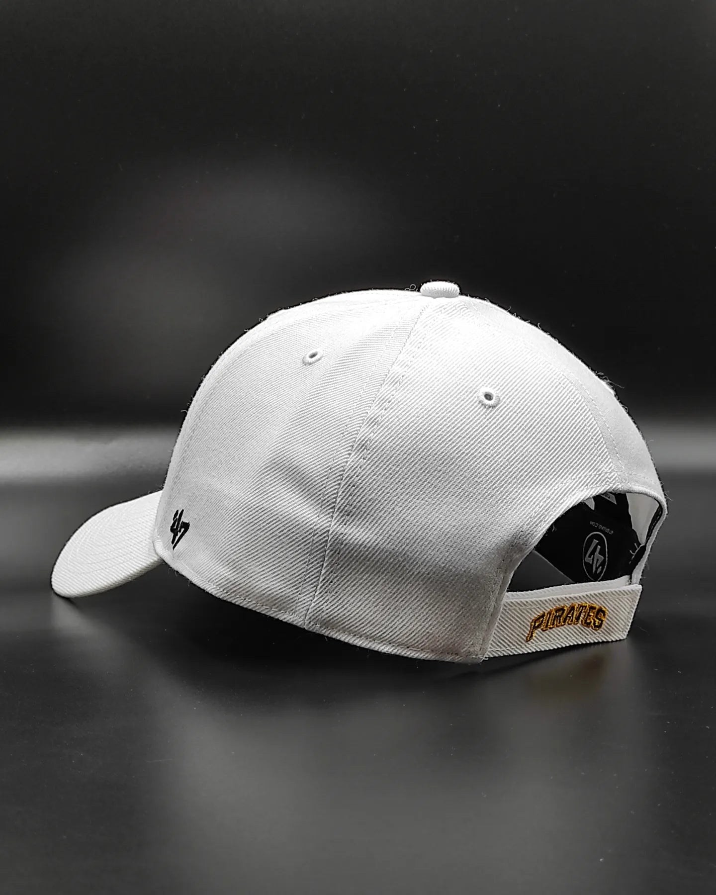 47brand Pittsburgh Pirates classic white strapback cap
