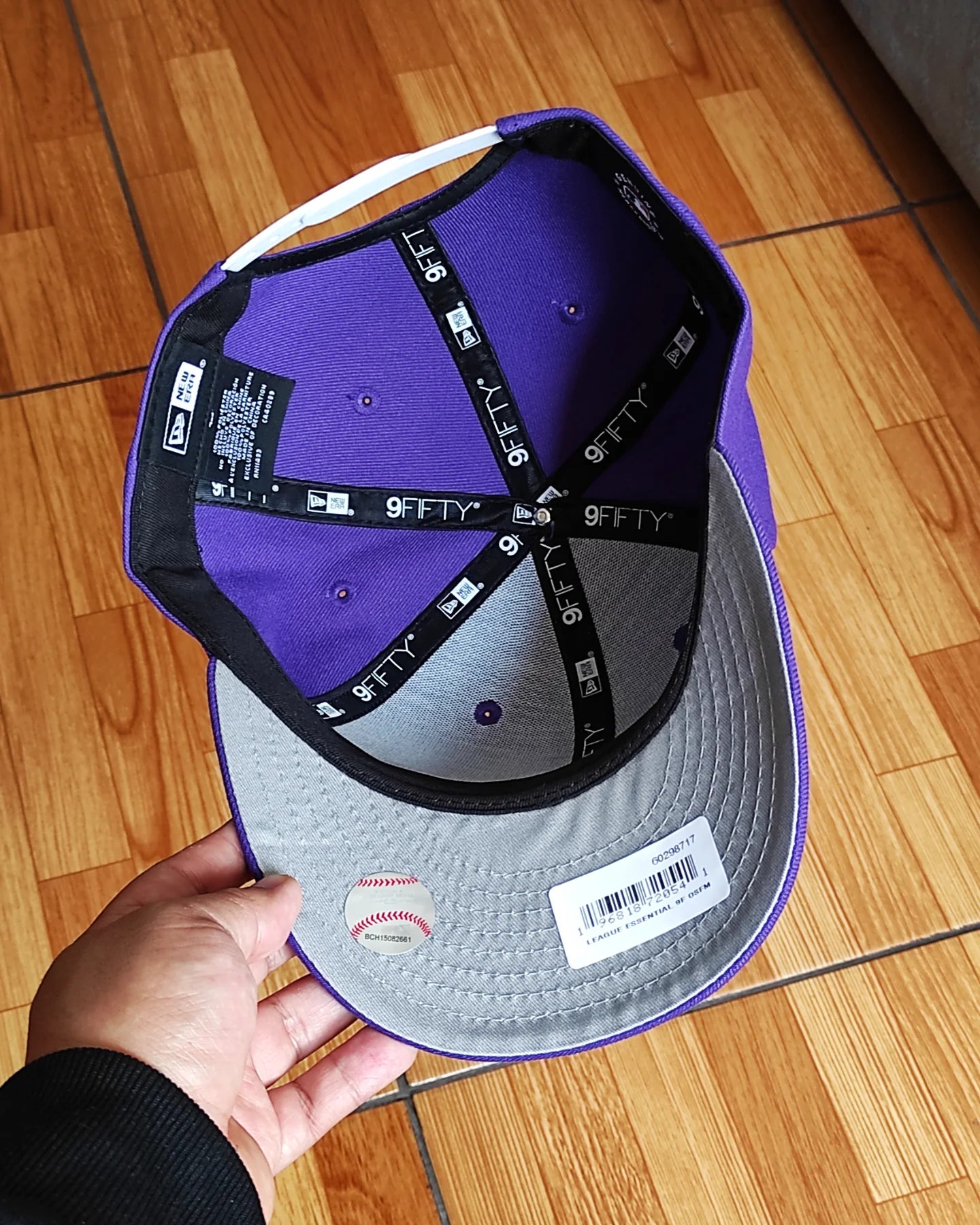 New Era New York Yankees morado clasica 9 FIFTY SNAPBACK