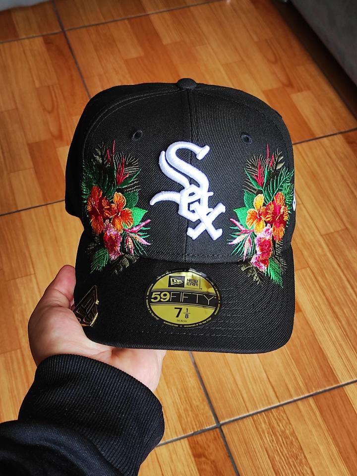 59FIFTY Chicago White Sox floral Black New Era