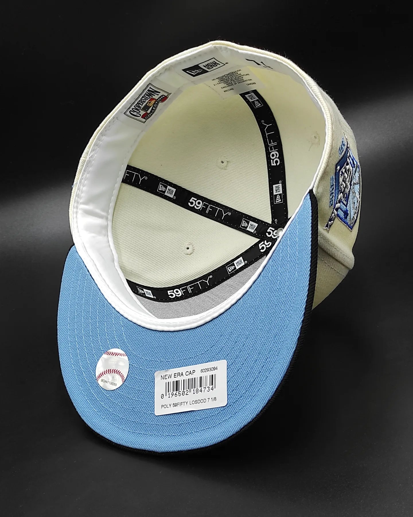 New Era Los Angeles Dodgers 50th aniversario cream dome prime edition 59 FIFTY