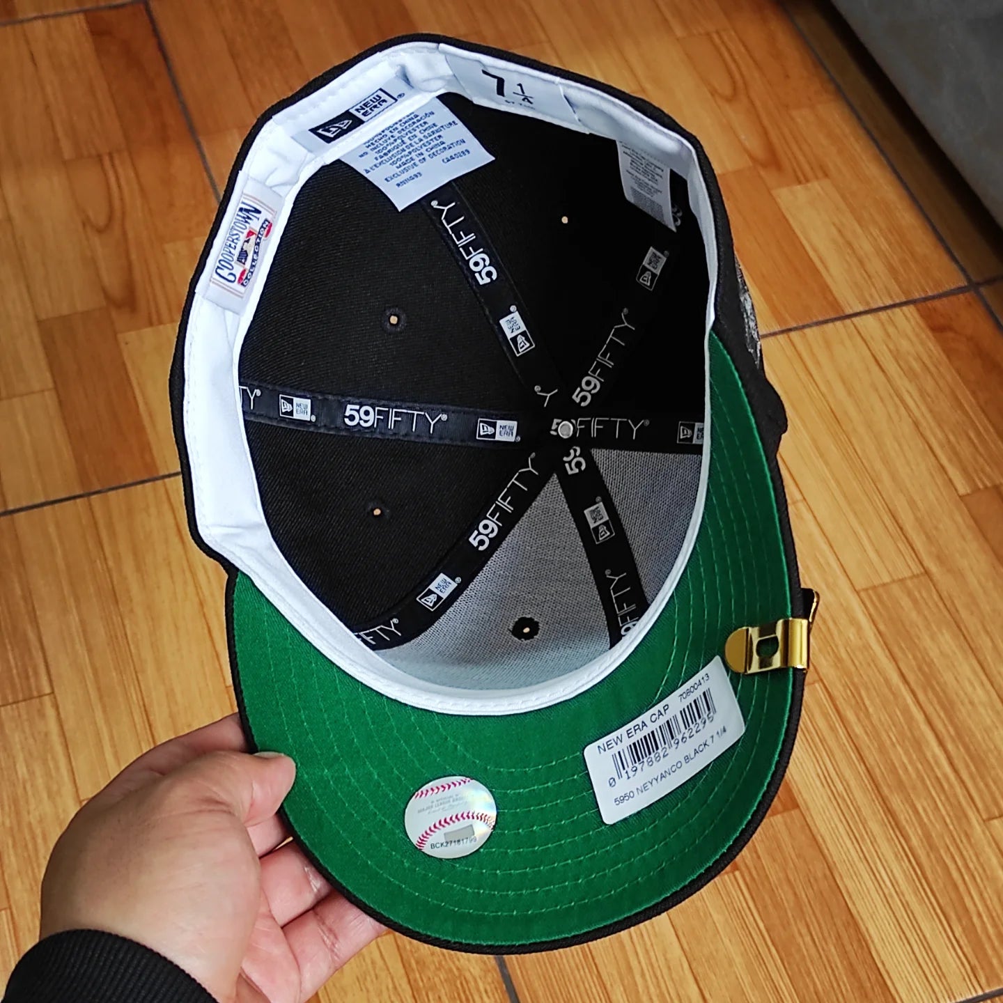 New Era New York Yankees World Series 1999 Liquid Titanium Edition 59Fifty Fitted Hat