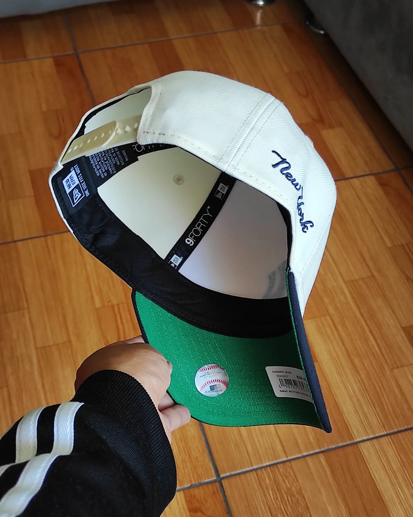 New Era New York Yankees State two Tone Chrome Navy 9 FORTY A-FRAME