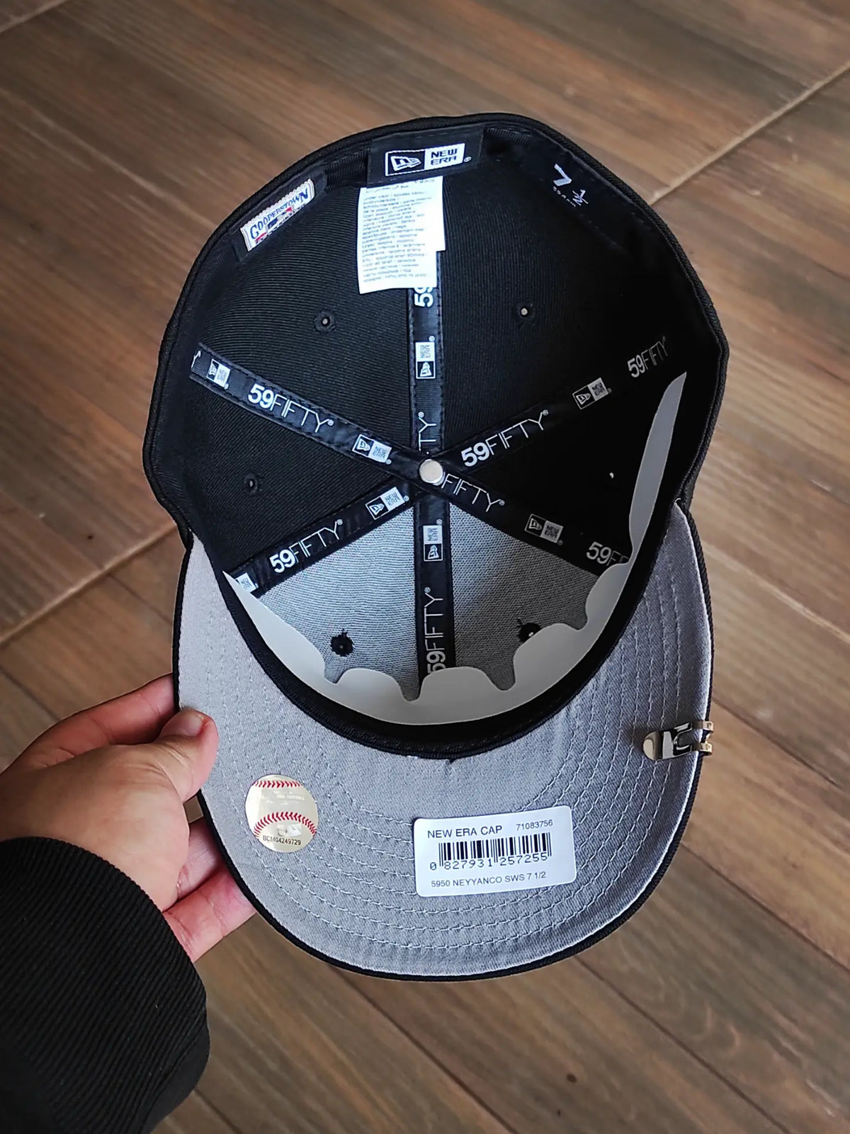 New Era New York Yankees Subway Series Bats Black Prime Edition 59Fifty Fitted Hat