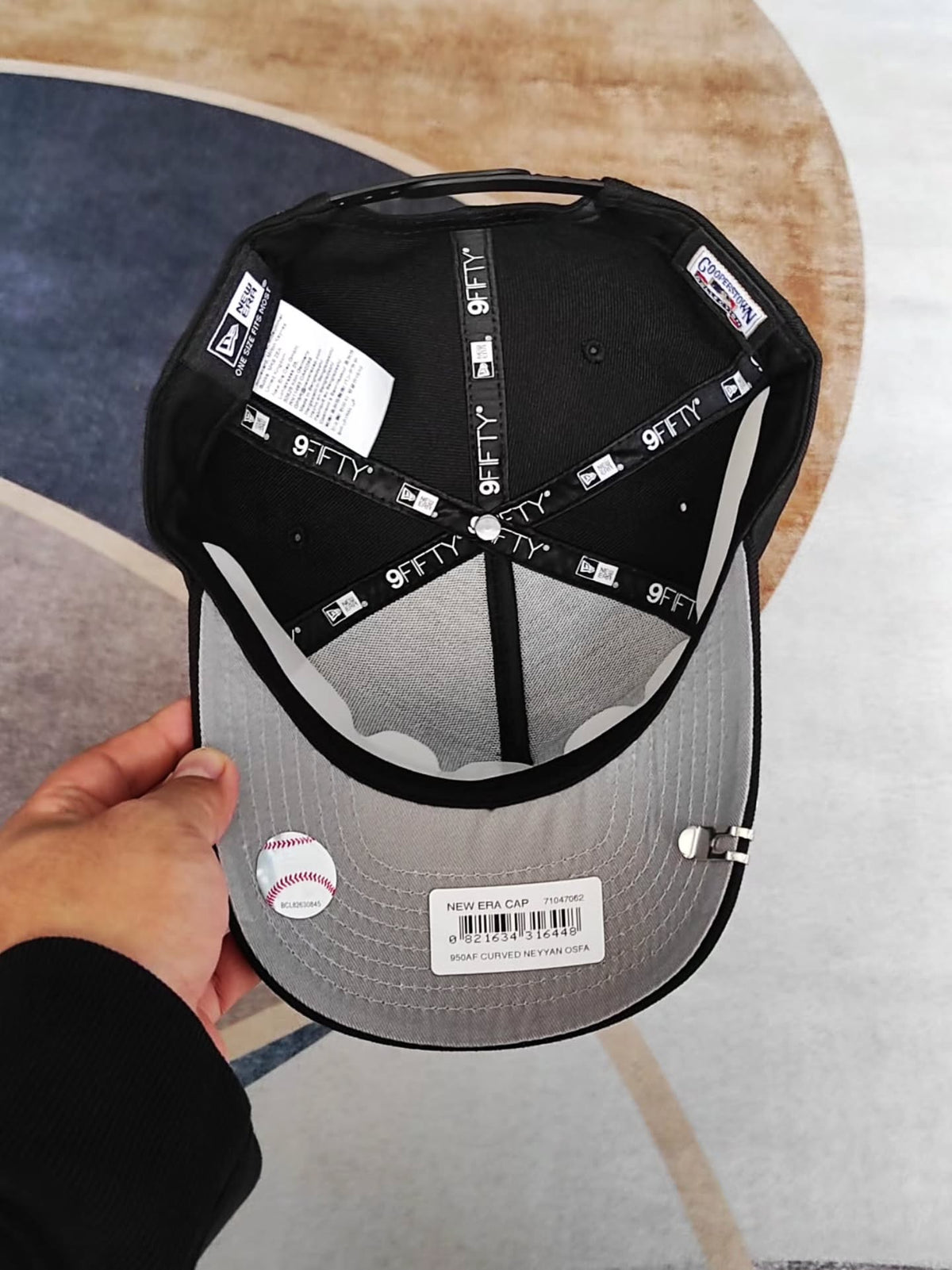 New Era New York Yankees World Series 2000 Black Prime Edition 9Fifty A Frame Snapback Hat
