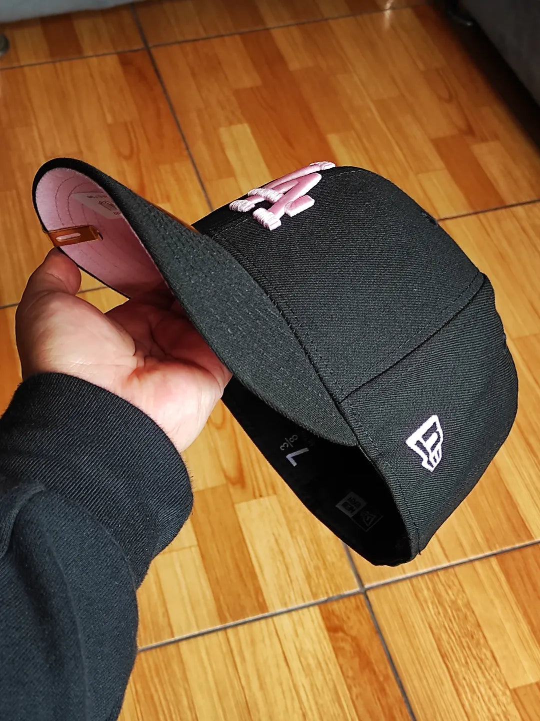 New Era Los Angeles Dodgers world series champions 2024 black pink 59fifty