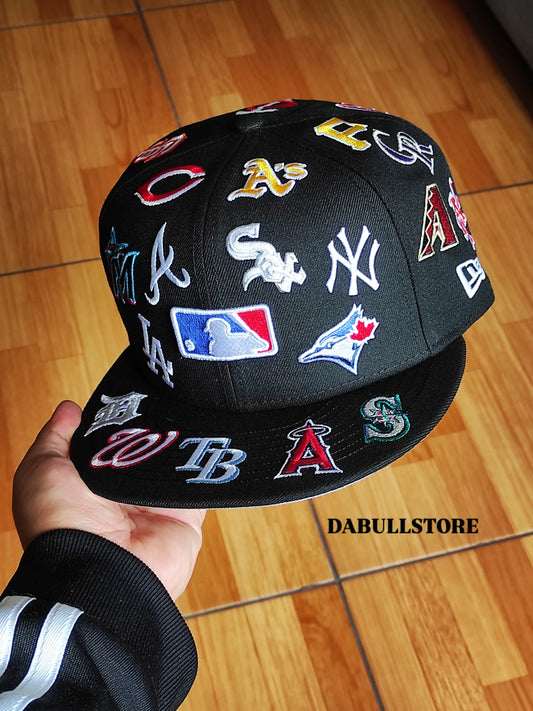 New Era All over MLB black 9fifty SNAPBACK