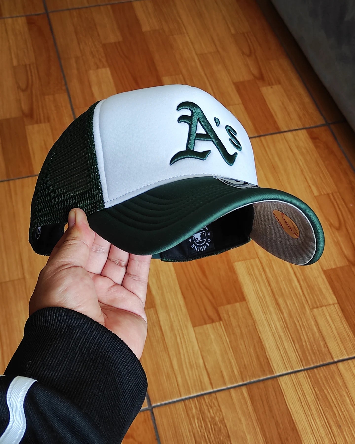 47Brand Oakland Athletic foam Trucker Snapback