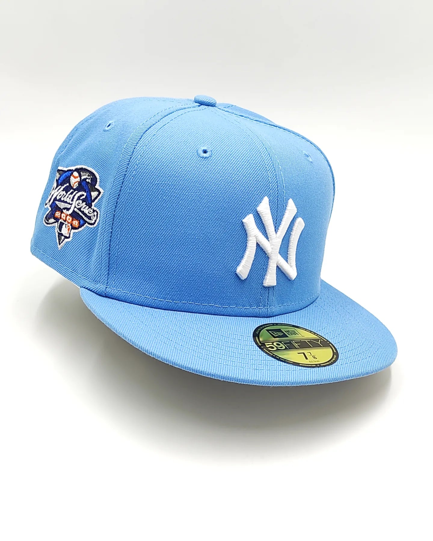 New Era New York Yankees 59 fifty sky blue world series