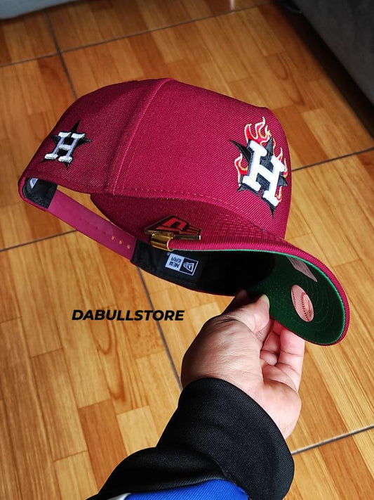 New Era Houston Astros flame 🔥Edition 9Forty A Frame Snapback