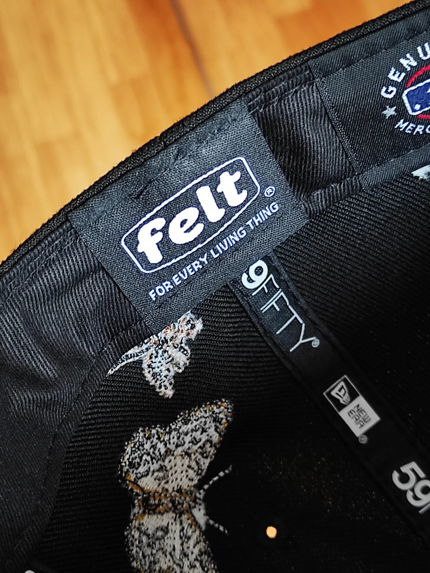 New Era Los Angeles Dodgers FELT 🦋 black 59fifty