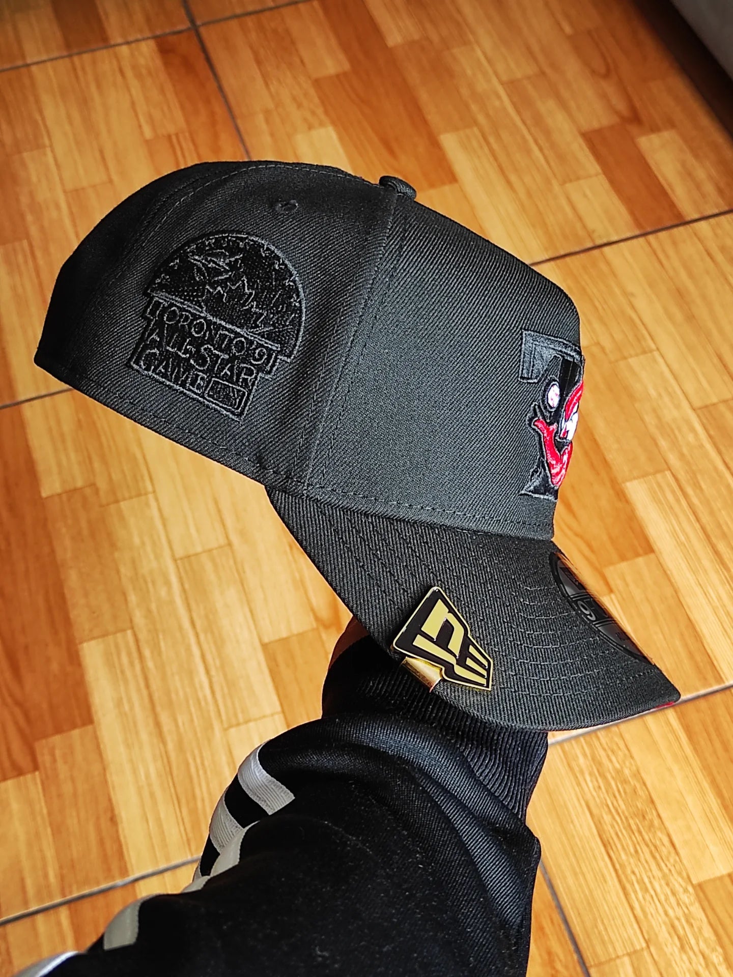 New Era Toronto Blue Jays All Star 1991 Black Out Red Edition 9Forty A Frame Snapback
