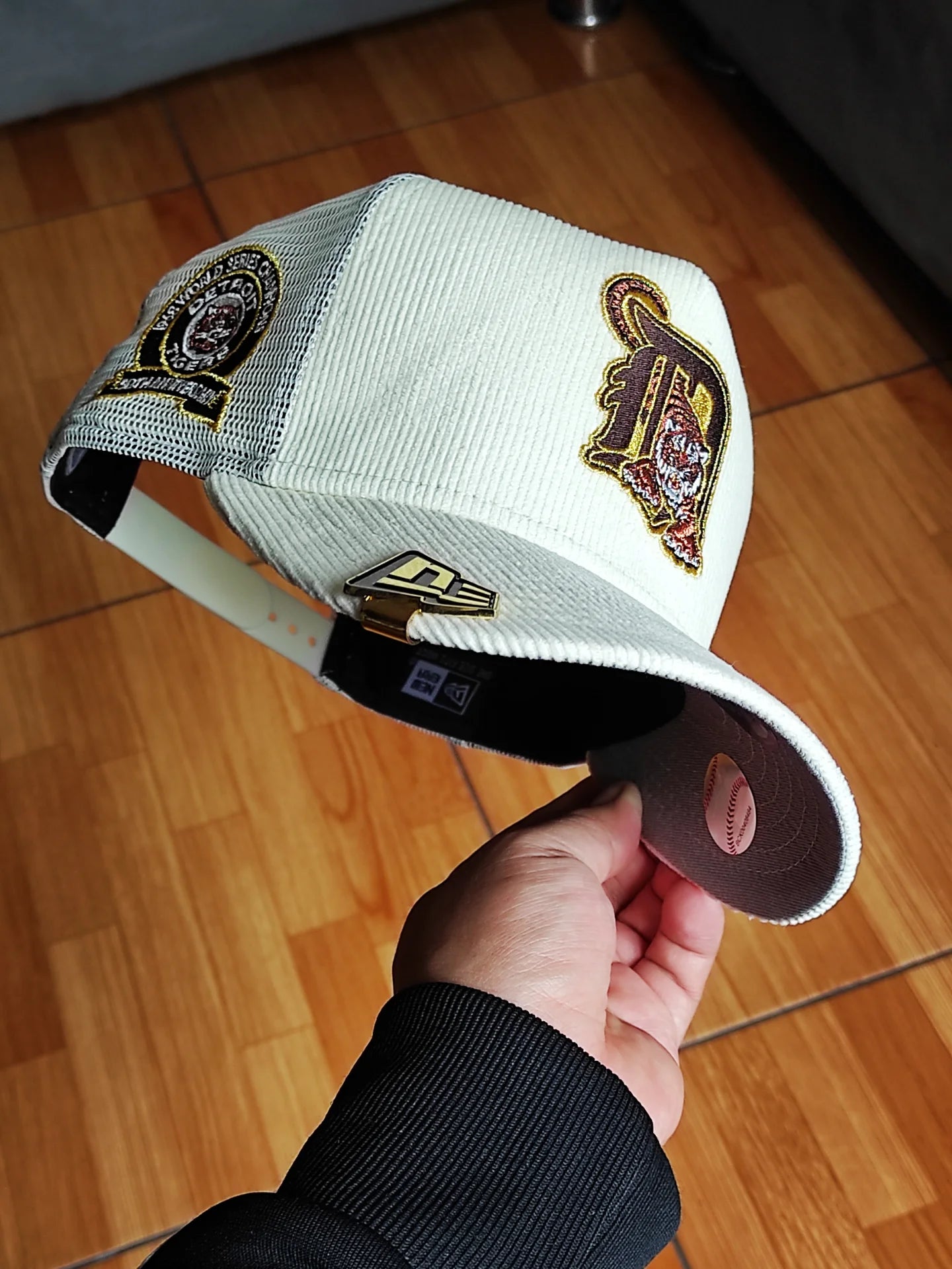 New Era Detroit tigers corduroy world series 50th aniversario 9Fifty Snapback