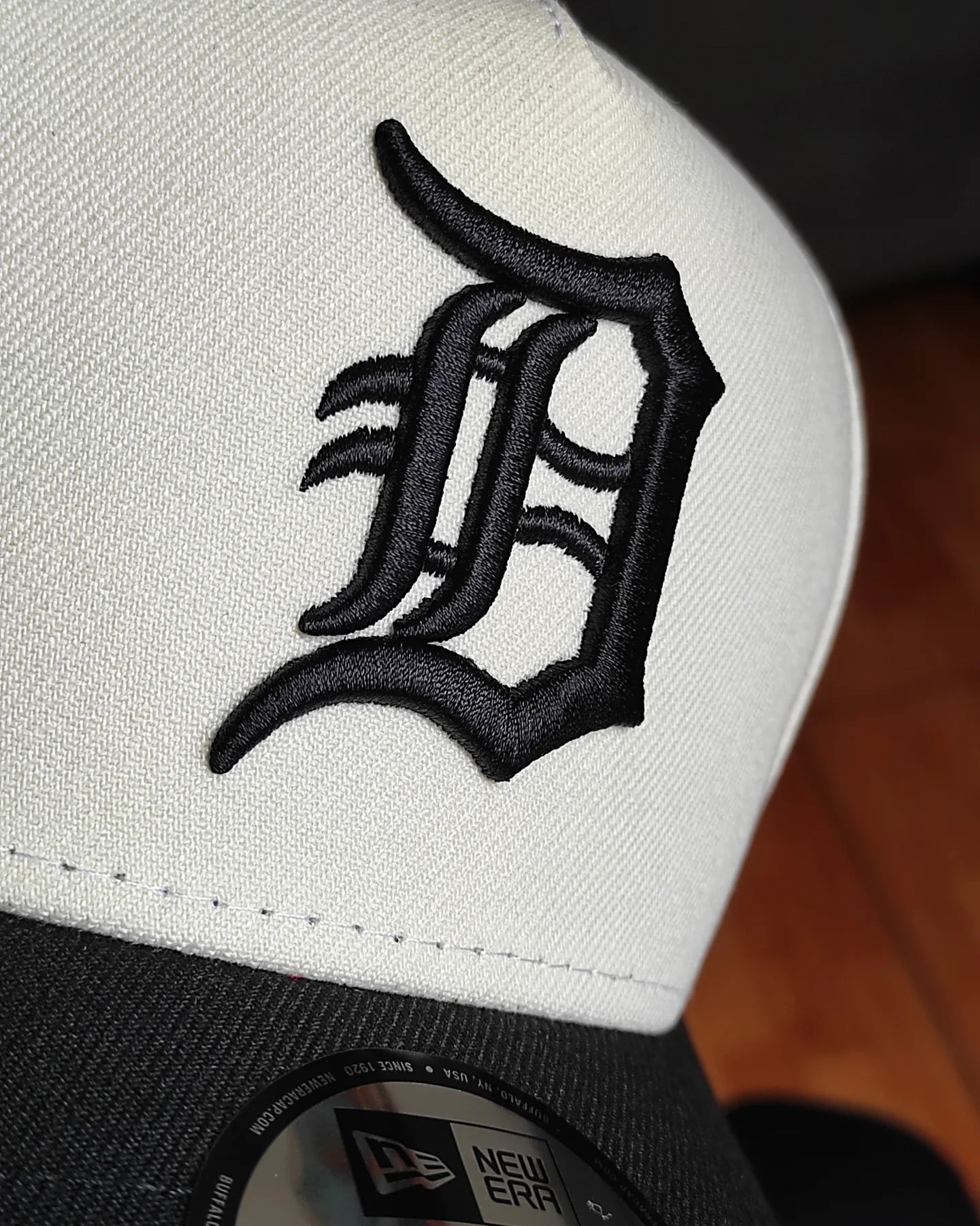 New Era Detroit Tigers Chrome Black 2 Tone 2000 Stadium 9Forty A-Frame Snapback