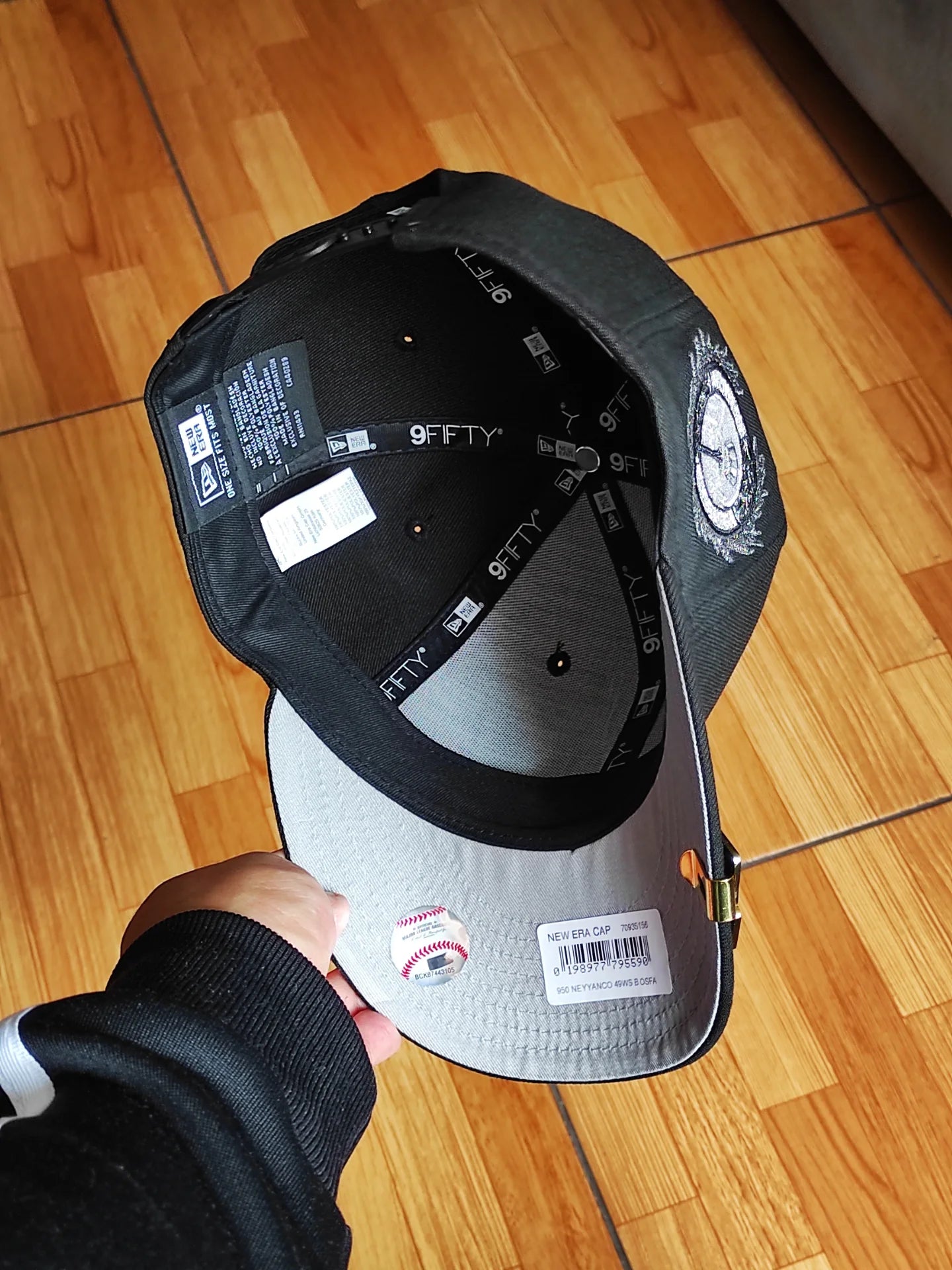 New Era New York Yankees 1949 World Series Black Edition 9Fifty Snapback Hat