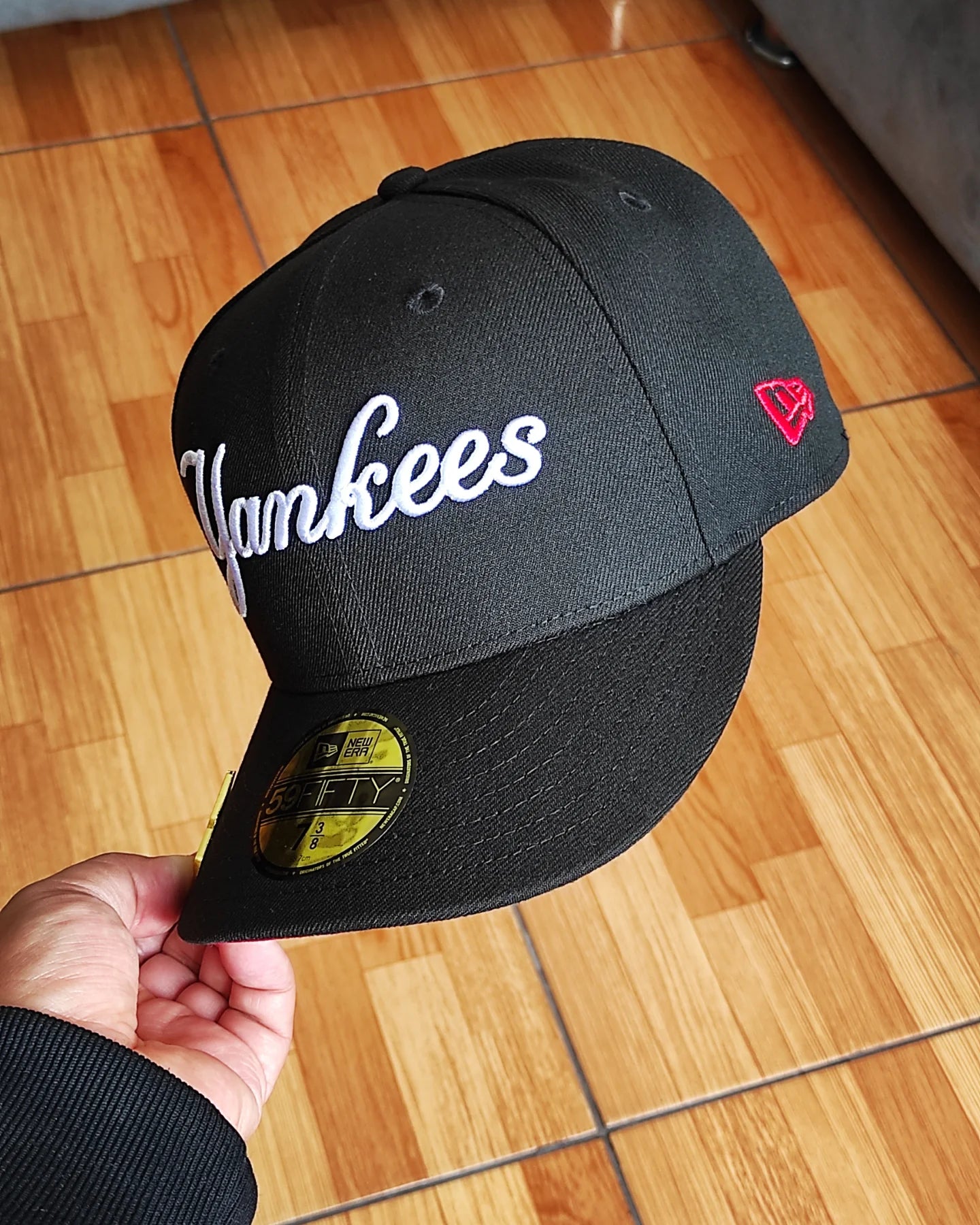 New Era New York Yankees Subway Series 2009 Black and Red Edition 59Fifty Fitted Hat