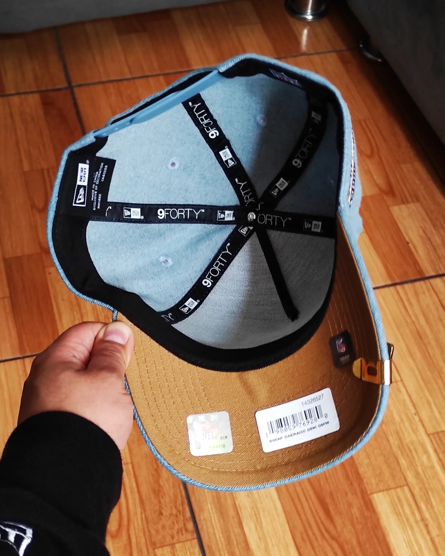 New Era Las Vegas Raiders DENIM👖super Bowll 9FORTY AFRAME